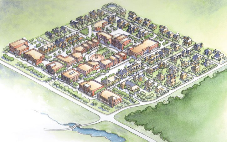 Village Overview Rendering Village Overview Rendering